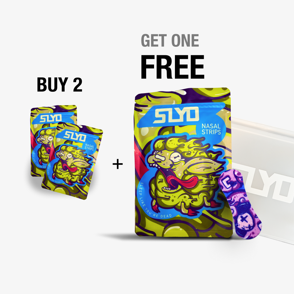 SLYD NASAL STRIPS Buy 2, GET 1 FREE PROMO + FREE SHIPPING