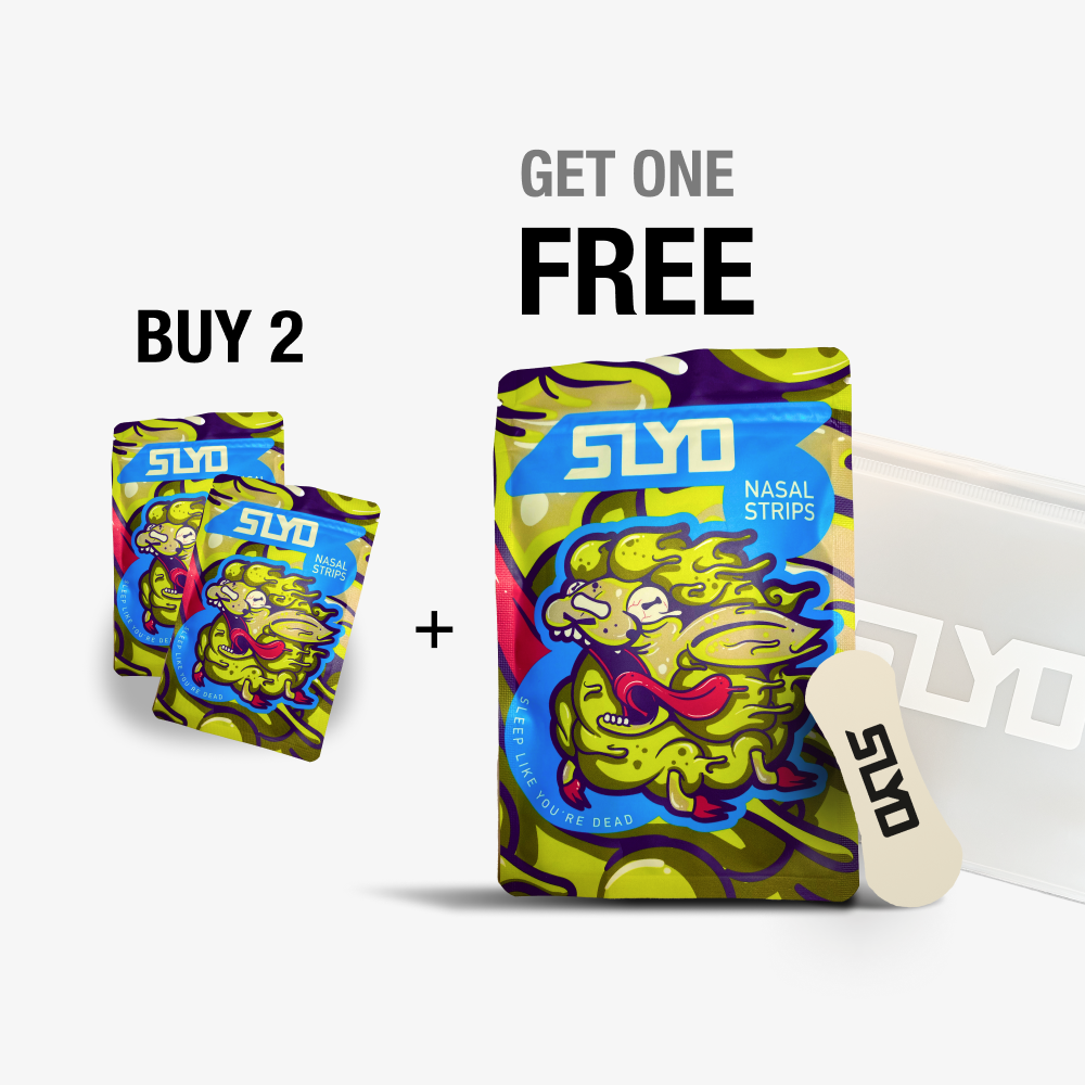 SLYD NASAL STRIPS Buy 2, GET 1 FREE PROMO + FREE SHIPPING