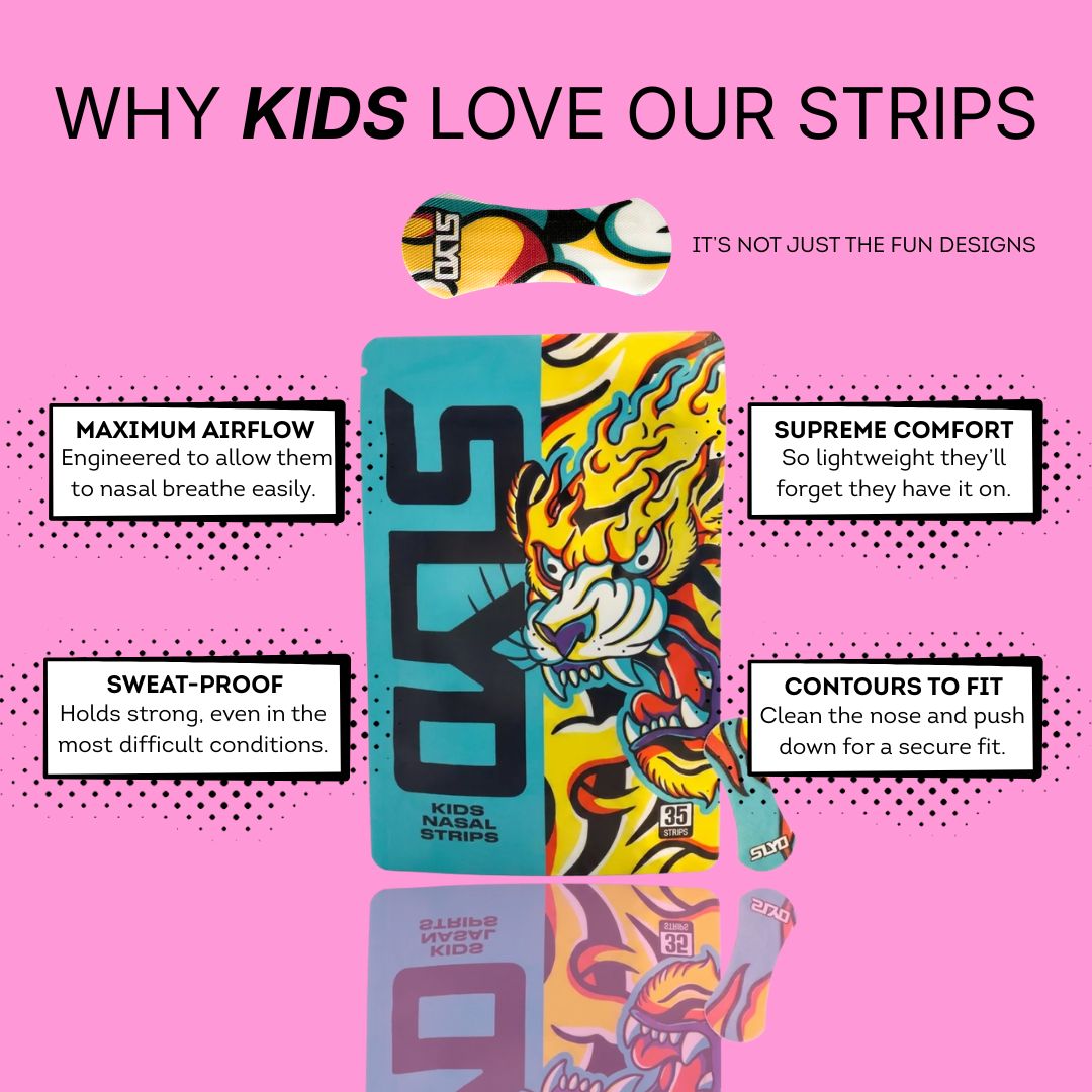 SLYD NASAL STRIPS (35 PACK) SMALL (Kids Size)