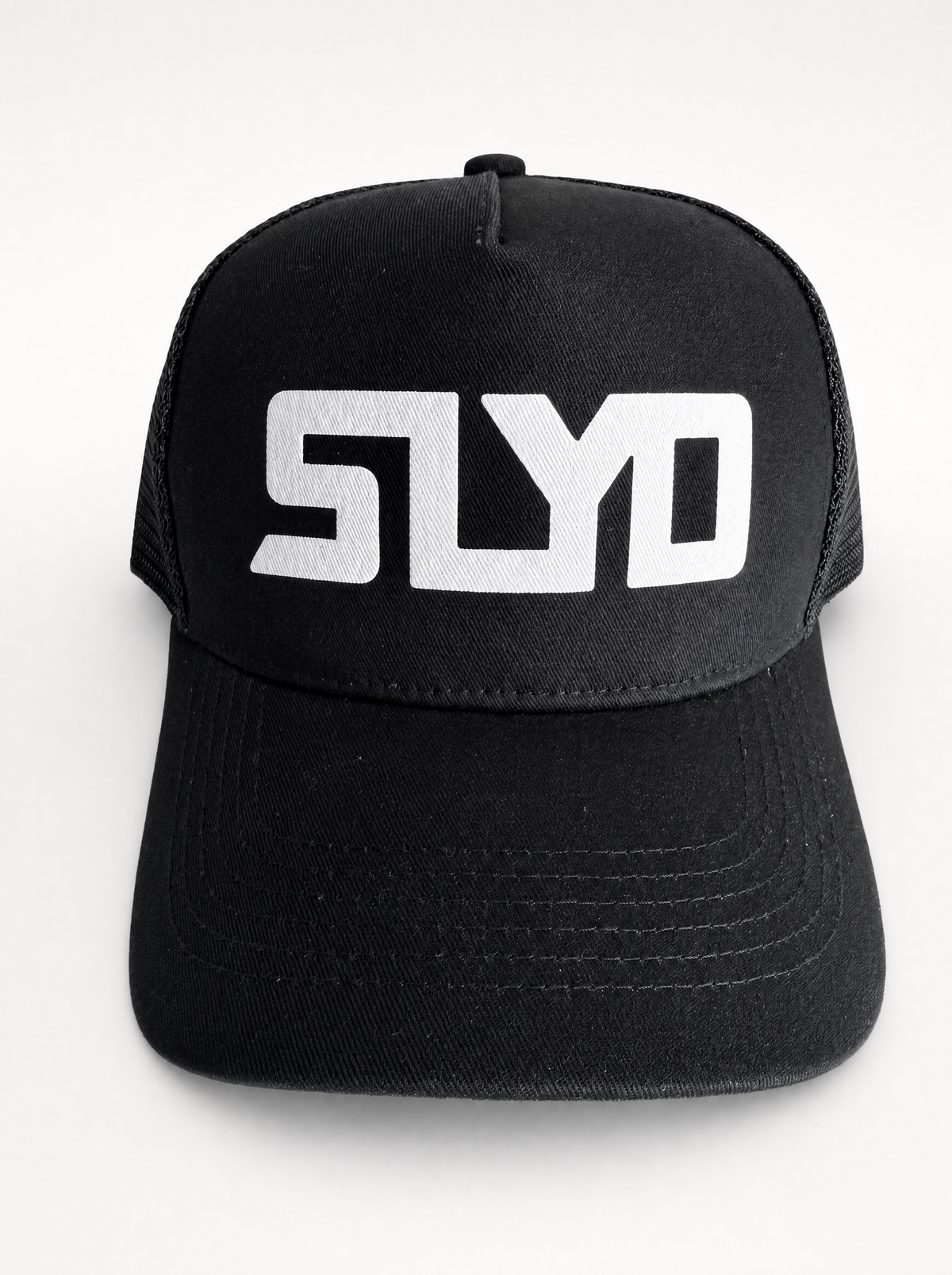 SLYD TRUCKER PUFF HAT (BLACK)