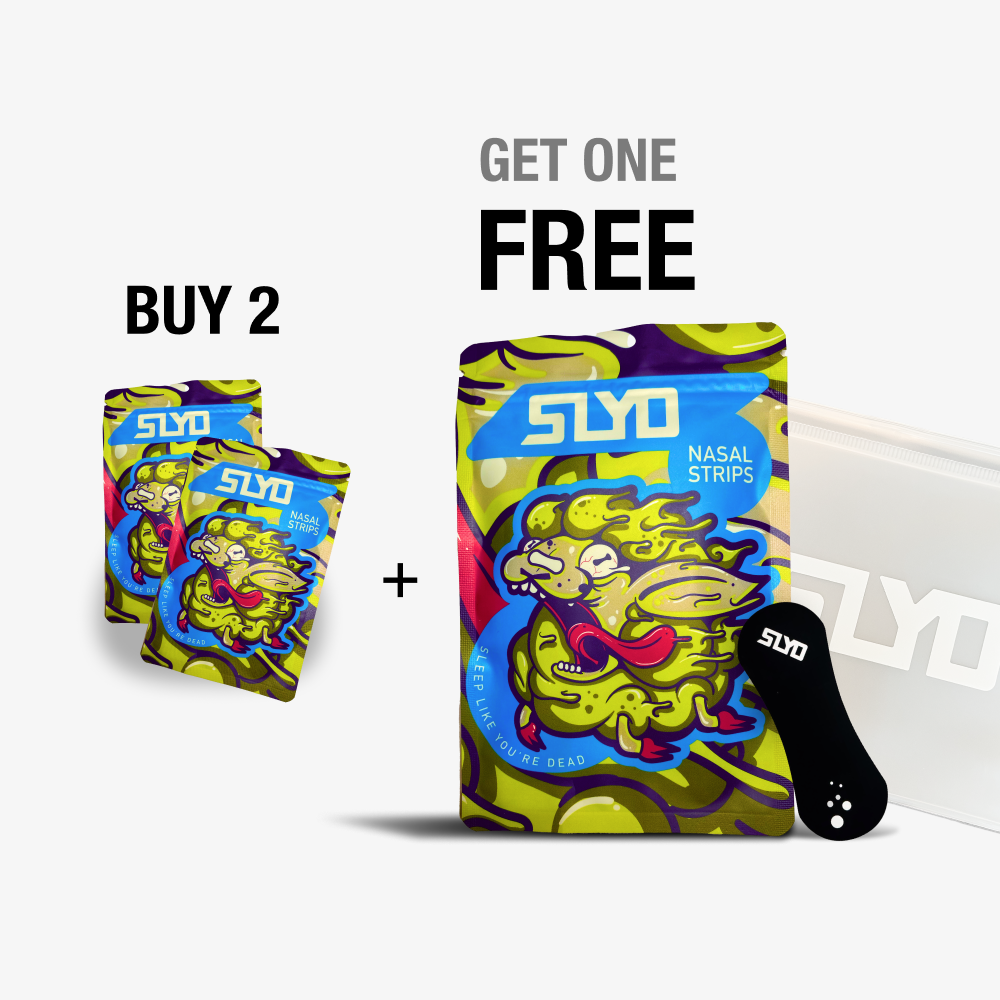 SLYD NASAL STRIPS Buy 2, GET 1 FREE PROMO + FREE SHIPPING