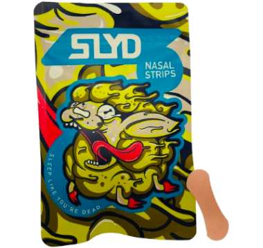 SLYD CHILDREN'S NASAL STRIPS (30 PACK PINK) + FREE TRAVEL BAG