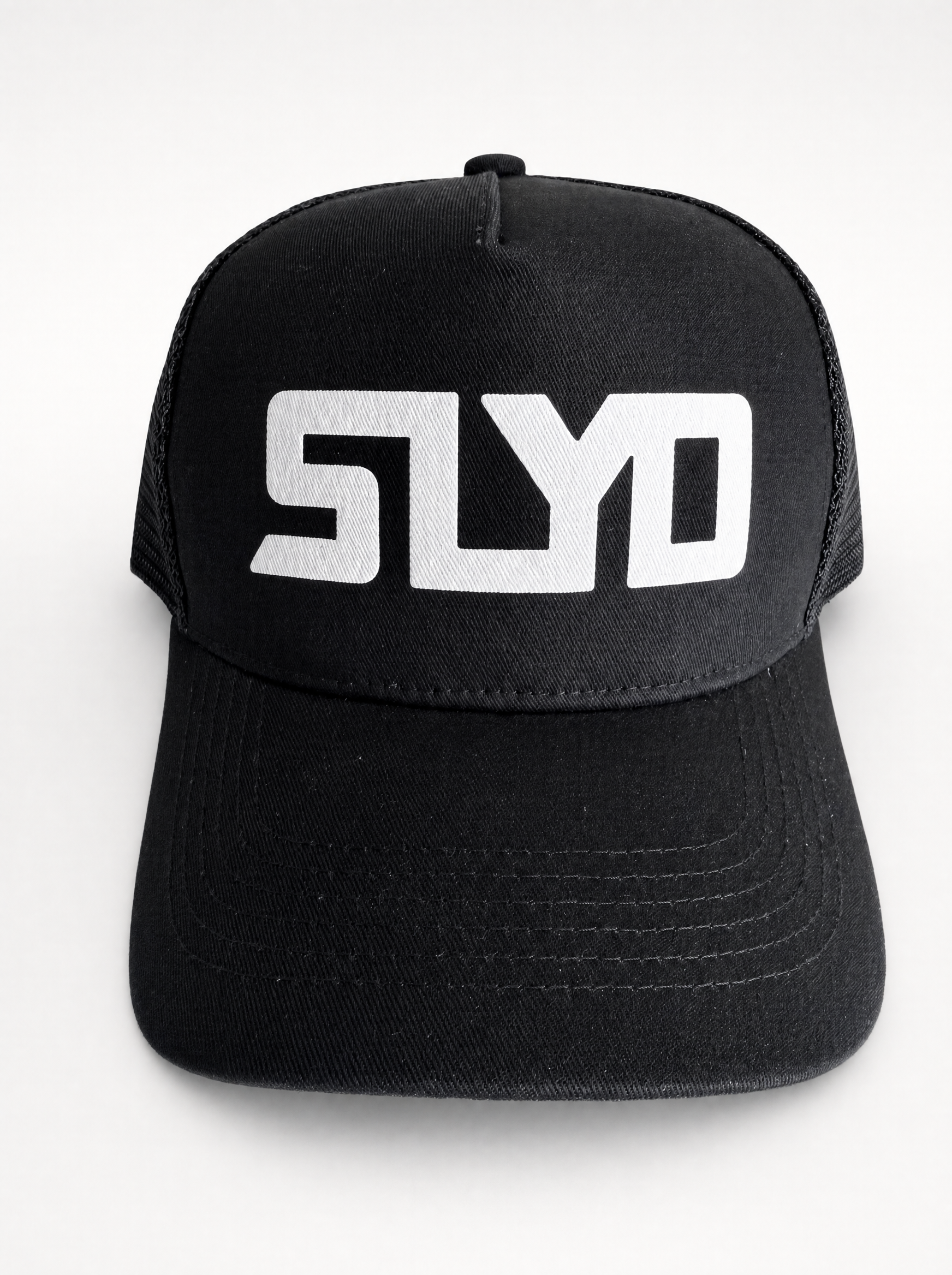 SLYD TRUCKER PUFF HAT (BLACK)